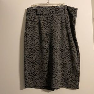 George Leopard Skirt